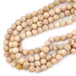 Kamień słoneczny jasny kula gładka ok. 8mm