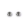 Stopery ok. 3x6mm [kolor srebrny, stal szlachetna] 2szt.