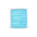 Sznurek do makramy błękitny ok. 0,8mm [szpula ok. 100m] 