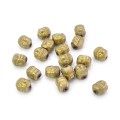 Budda matowy jasne złoto ok. 10x8,5x8,5mm [przekładka, hematyt]