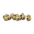 Budda matowy jasne złoto ok. 10x8,5x8,5mm [przekładka, hematyt]
