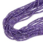 Ametyst kula gładka ok. 3,5mm