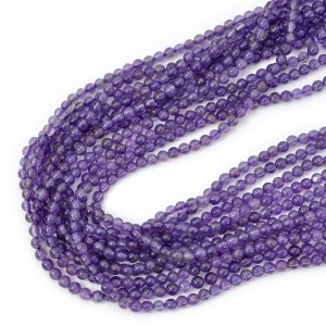 Ametyst kula gładka ok. 3,5mm