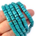 Magnezyt turkusowy talarek ok. 6x3-4mm