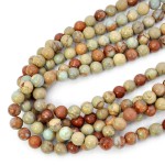 Jaspis skóra węża kula gładka ok. 8mm 