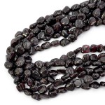 Granat bryła nieregularna ok. 7-10x3-10mm 