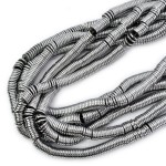 Hematyt srebrny talarek ok. 6x1mm