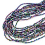 Hematyt multikolor kula fasetowana ok. 3mm