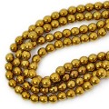 Hematyt złoty kula gładka ok. 8mm