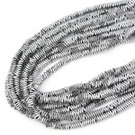 Hematyt srebrny poduszki ok. 4x1mm