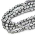 Hematyt srebrny budda matowa ok. 10x8,5x7mm