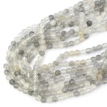 Kwarc szary kula gładka ok. 4mm 