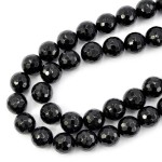 Onyks kula fasetowana ok. 14mm