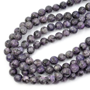 Jadeit fioletowy marmurek kula gładka ok. 10mm 