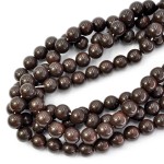 Granat kula gładka ok. 8,5mm