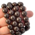 Granat kula gładka ok. 8,5mm