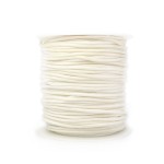 Sznurek do makramy biały ok. 2mm [szpula ok. 50m]