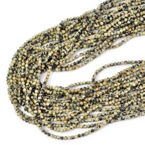 Jaspis dalmatyński kula gładka ok. 2,2mm