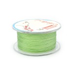 Sznurek do makramy pastelowy zielony ok. 0,6mm [szpula ok. 60m]