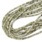 Labradoryt oponka gładka ok. 4,5x2mm