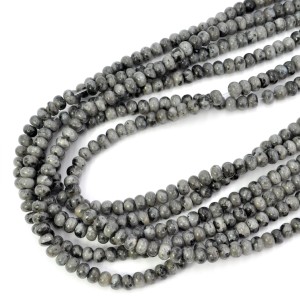 Larvikit oponka gładka ok. 6,5x4mm