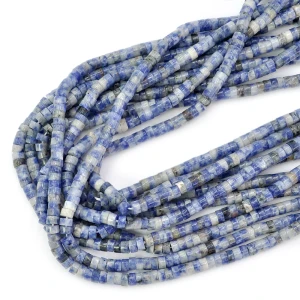 Sodalit jasny talarek ok. 4x2,5mm 