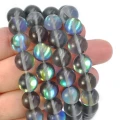 Cyrkonia szklana labradorytowa jasna kula gładka ok. 10mm