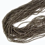 Kwarc dymny kula fasetowana ok. 2mm