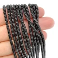 Hematyt czarny oponka gładka ok. 3x1mm