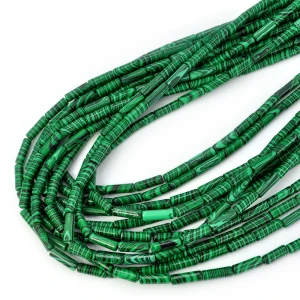 Malachit syntetyczny patyczek ok. 4x13mm