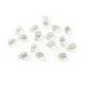 Ametyst zielony Brioletka (kropla fasetowana) ok. 7-8x5mm
