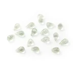 Ametyst zielony Brioletka (kropla fasetowana) ok. 7-8x5mm