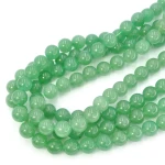 Awenturyn zielony  kula gładka ok. 12mm