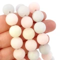 Jadeit pastelowy kula matowa ok. 12mm