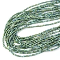 Hematyt zielono niebieski kostka matowa ok. 2x2mm [obłe rogi]