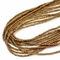 Hematyt miedziany oponka fasetowana ok. 2x3mm
