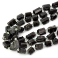 Turmalin czarny walec surowy ok. 13-22x13-17mm