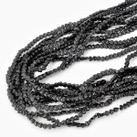 Hematyt czarny serce wypukłe ok. 4x4mm 