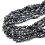 Iolit  kula diamentowy szlif ok. 7mm