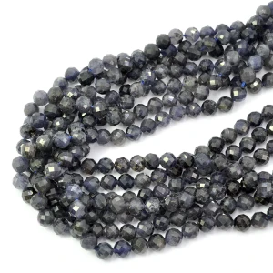 Iolit  kula diamentowy szlif ok. 7mm
