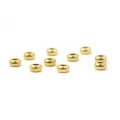 Dysk złoty PVD ok. 4x2mm [przekładka, stal szlachetna, kolor złoty] 10szt.