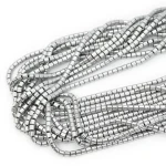 Hematyt srebrny walec ok. 3x3mm