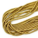 Hematyt złoty gładka oponka ok. 4x1mm