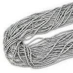 Hematyt srebrny walec ok. 2x2mm