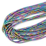 Hematyt wielokolorowy walec ok. 3x5mm