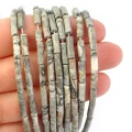 Jaspis szary średni patyczek ok. 3x10mm