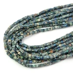 Jaspis cesarski jeansowy kostka ok. 4,5x4,5mm
