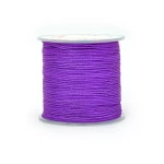 Sznurek do makramy fioletowy ok. 0,8mm [szpula ok. 100m]