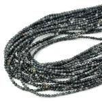 Jaspis cesarski czarny kula gładka ok. 3mm