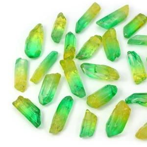 Kwarc limonkowy sopel ok. 20-46mm 